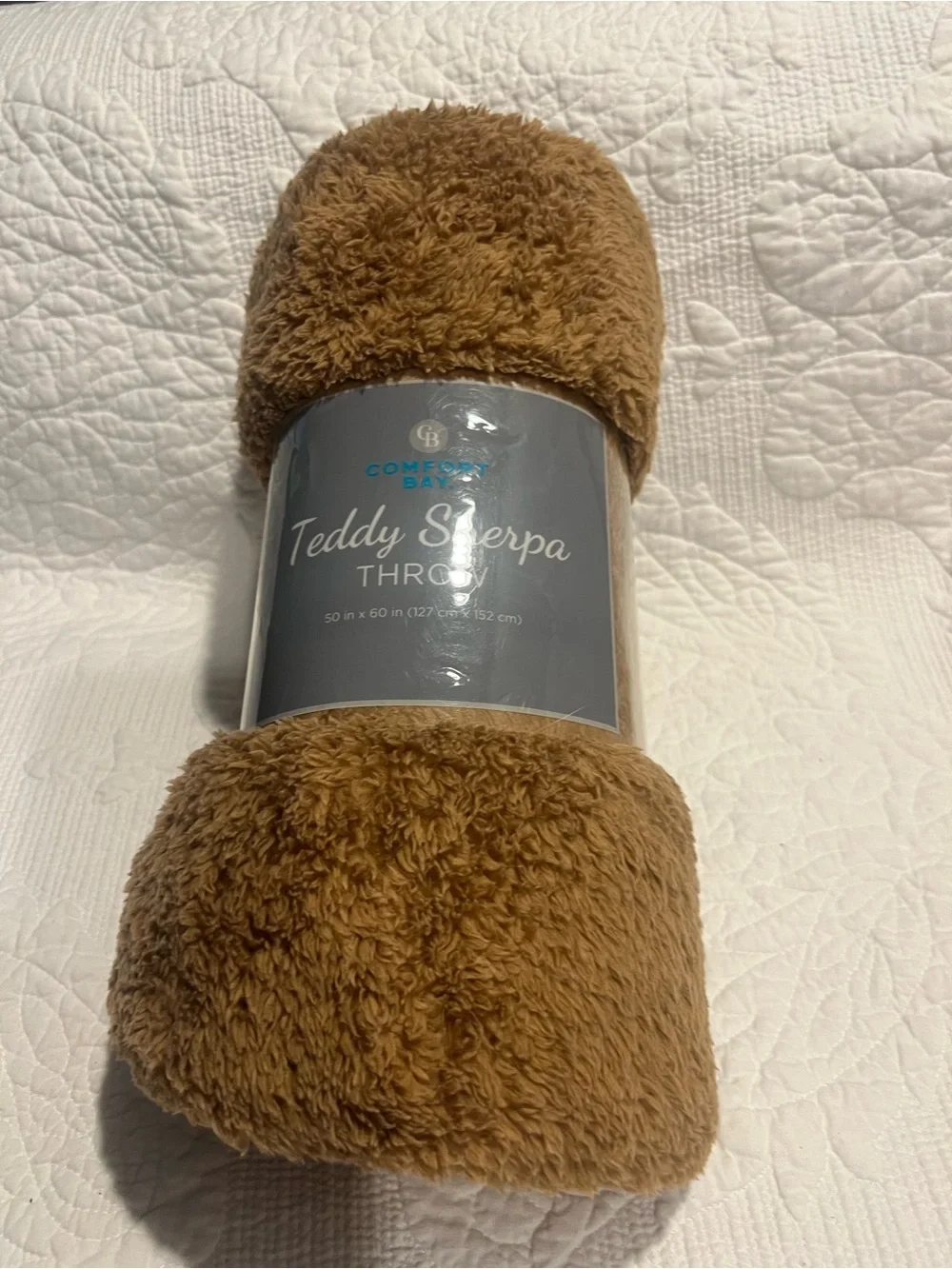 Teddy Sherpa Throw 50